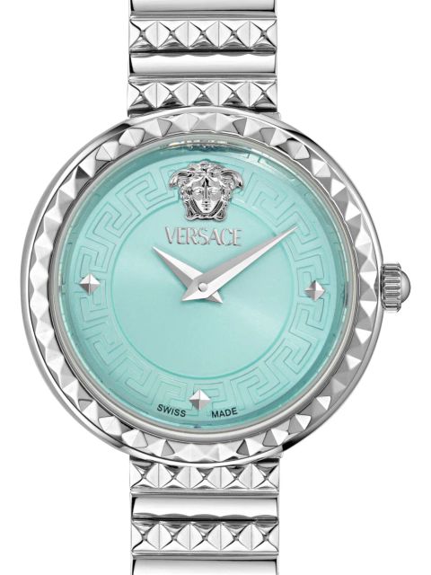 Versace petite Greca Goddess 28mm - Blue