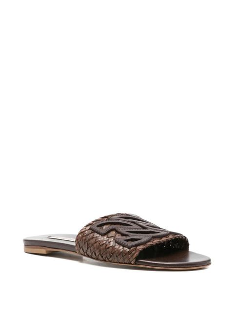 Casadei braided sandals - Brown - zdjęcie produktu nr 2