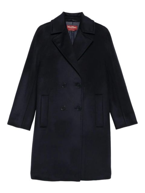 Max Mara double-breasted wool coat - Blue - zdjęcie produktu nr 1