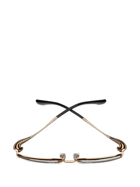 ETRO tinted-lenses sunglasses - Gold