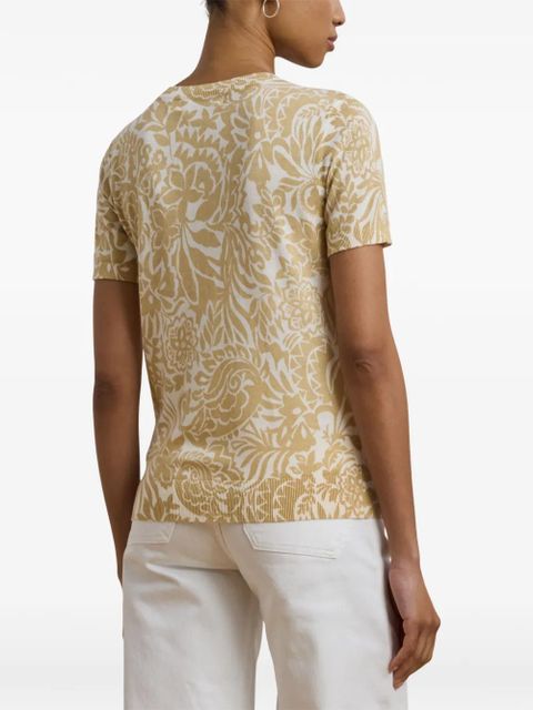Lauren Ralph Lauren floral print top - Neutrals