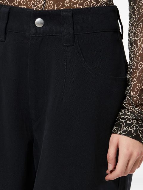 MARANT ÉTOILE Opalyna button-fastening trousers - Black