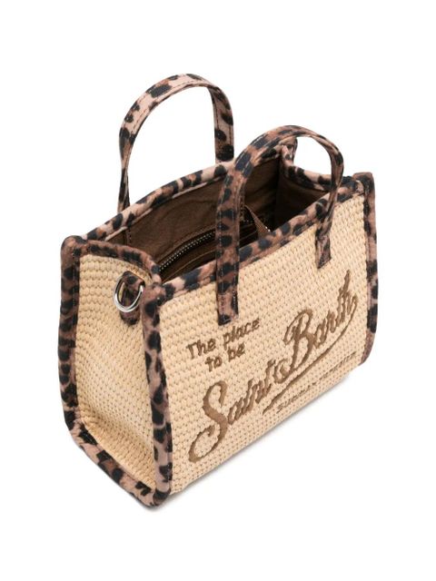 MC2 Saint Barth mini Vivian tote bag - Neutrals