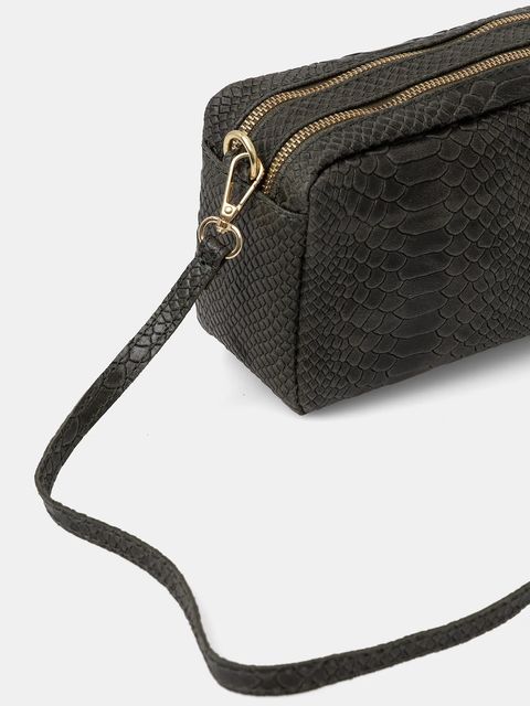 Answear.LAB torebka skórzana kolor zielony