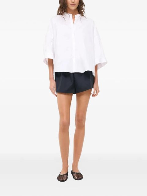 STAUD Enzo pleated blouse - White - zdjęcie produktu nr 2