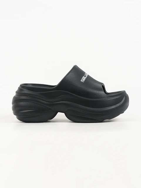 Karl Lagerfeld klapki na platformie damskie Kontour Slide - zdjęcie produktu nr 2