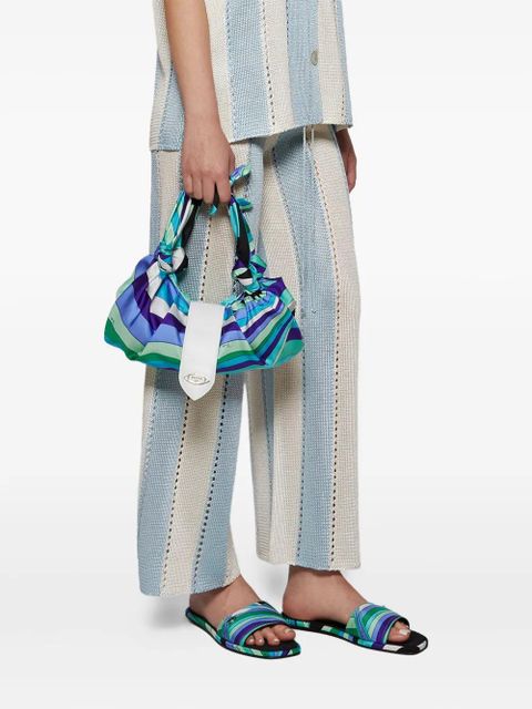 PUCCI Yummy patterned sandals - Green