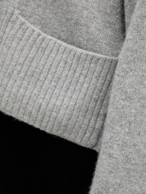 United Colors of Benetton sweter z dodatkiem wełny damski kolor szary lekki 126WD10E4