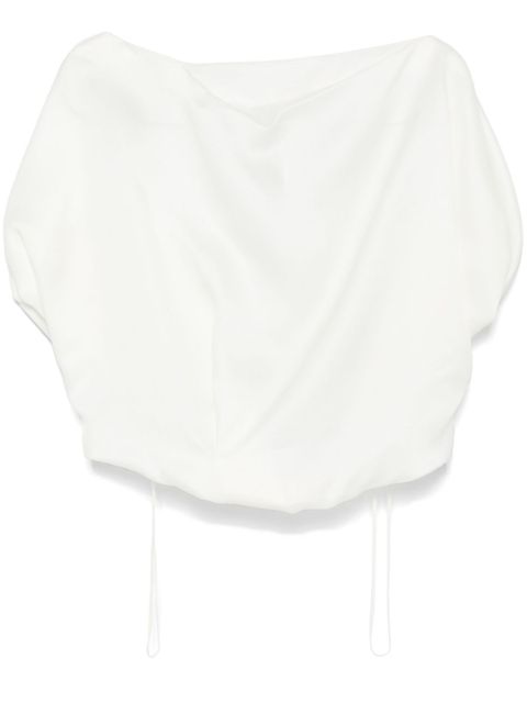 KHAITE Niles blouse - White - zdjęcie produktu nr 1