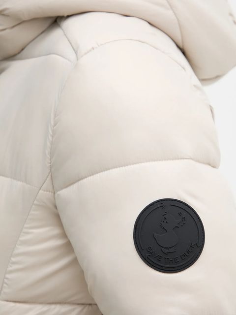 Save The Duck kurtka INES kolor beżowy zimowa D45650W.LOVE21