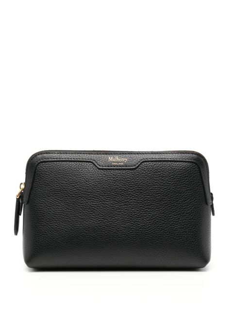 Mulberry logo-embossed pouch - Black - zdjęcie produktu nr 1