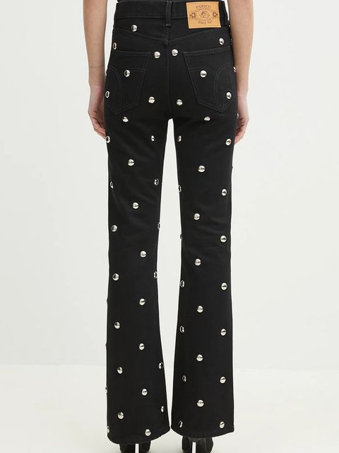 Fiorucci jeansy Metal Bubble Stud Flared
