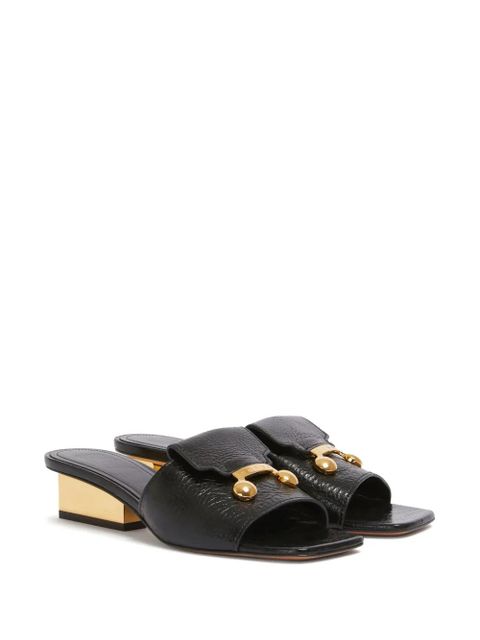 Marni leather sandals - Black - zdjęcie produktu nr 2