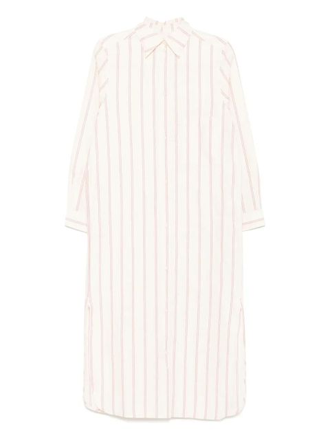 TOTEME striped tunic dress - Neutrals - zdjęcie produktu nr 1