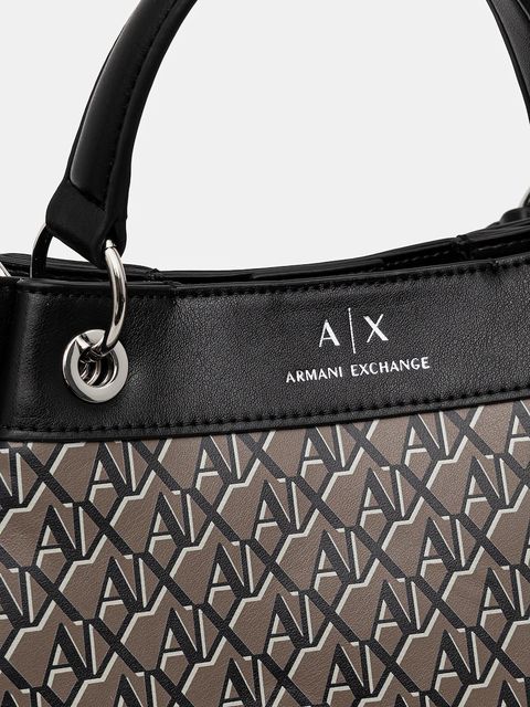 Armani Exchange torebka kolor brązowy XW000393 AF17145
