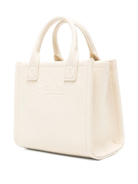 MC2 Saint Barth mini embossed-logo bag - Neutrals - zdjęcie produktu nr 2