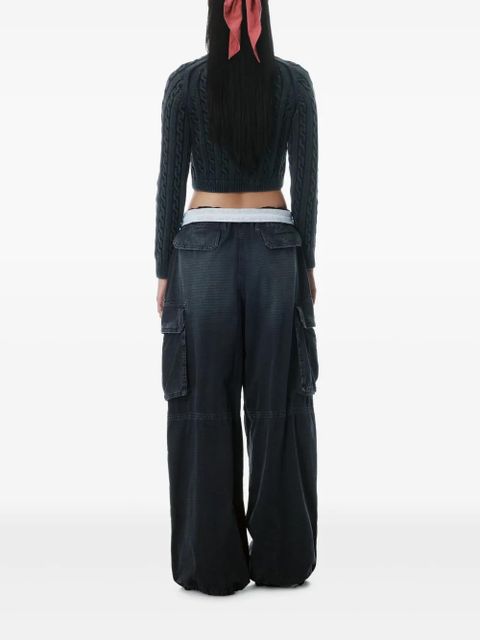 Alexander Wang straight cargo pants - Black - zdjęcie produktu nr 2