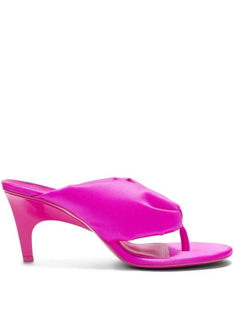 The Attico 60mm Mini Rem thong sandals - Pink - zdjęcie produktu nr 1