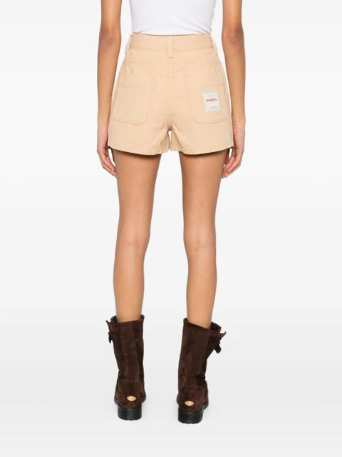SANDRO pocket cotton shorts - Neutrals