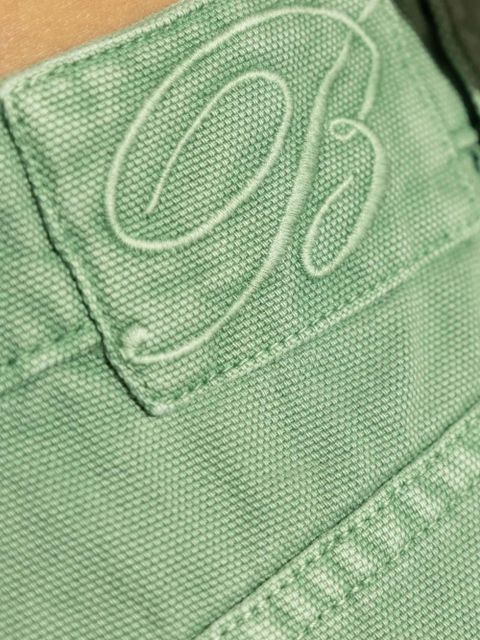 Blumarine cotton mini skirt - Green