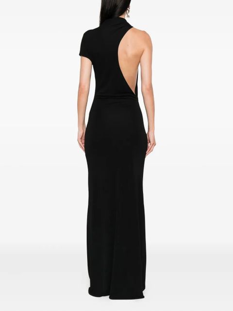 TOM FORD asymmetric gown - Black