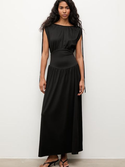 Answear.LAB sukienka z wiskozą - zdjęcie produktu nr 1