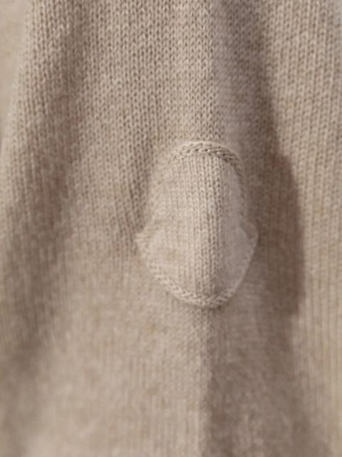 Moncler raglan-sleeve cashmere sweater - Neutrals