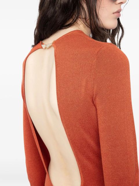 Zadig&Voltaire Sarra maxi dress - Orange