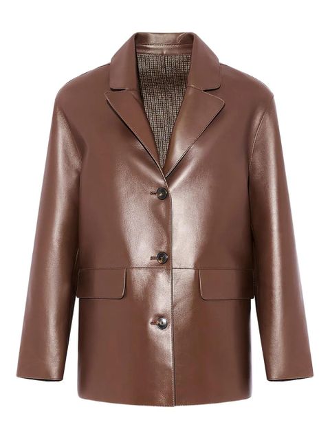 Yves Salomon leather jacket - Brown - zdjęcie produktu nr 1