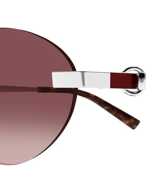 Gucci Eyewear round-frame sunglasses - Silver