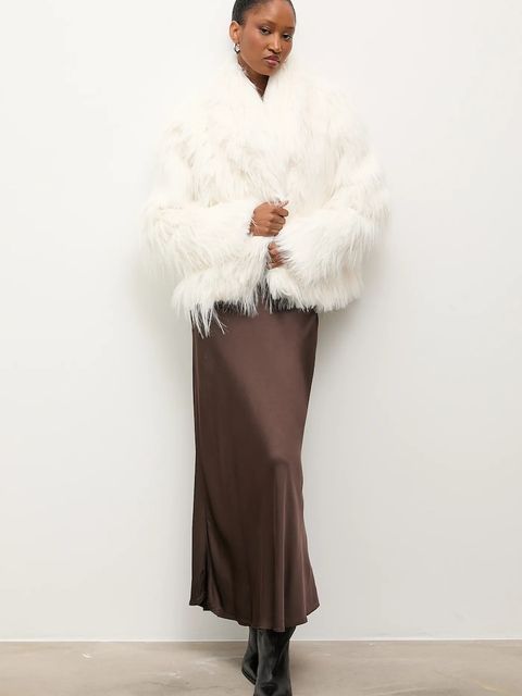 Answear.LAB kurtka kolor biały przejściowa - zdjęcie produktu nr 2