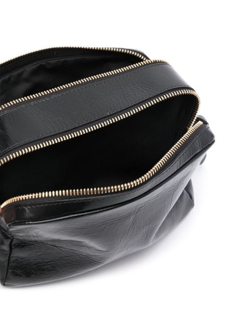 ISABEL MARANT Wardy leather camera bag - Black