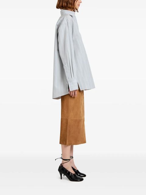 Proenza Schouler Nadia midi skirt - Brown