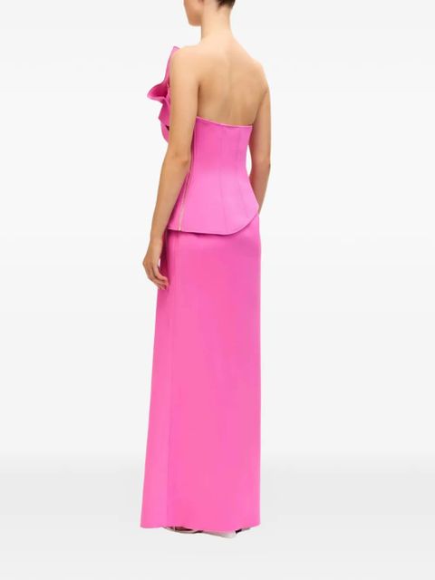Acler Esher maxi dress - Pink