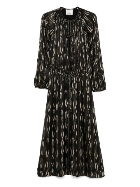 ISABEL MARANT Sana midi dress - Black - zdjęcie produktu nr 1