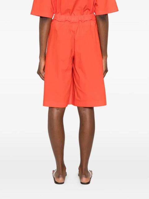 PINKO drawstring-fastening shorts - Orange