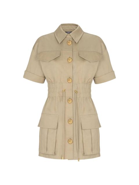 Balmain four pocket button dress - Neutrals - zdjęcie produktu nr 1