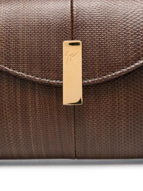 Giuseppe Zanotti Flutie clutch bag - Brown - zdjęcie produktu nr 2