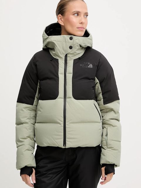 The North Face kurtka narciarska puchowa Cold Spell kolor zielony NF0A87WTD5N1