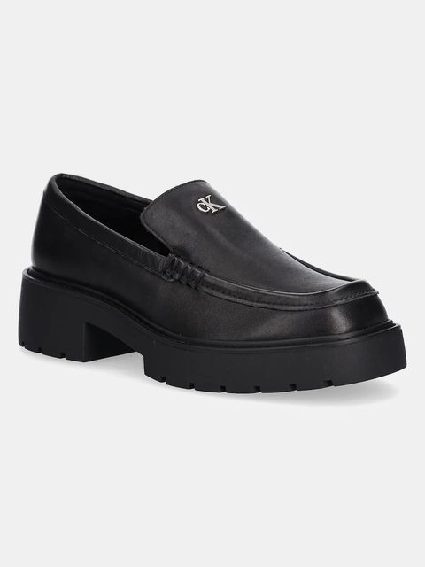 Calvin Klein Jeans mokasyny COMBAT LOAFER HW LTH - zdjęcie produktu nr 2