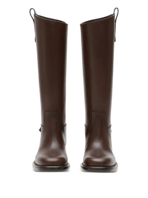 Burberry Cavalier equestrian-knight calf leather boots - Brown - zdjęcie produktu nr 2