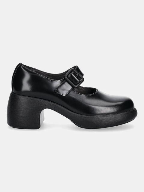 Camper czółenka skórzane Thelma II kolor czarny na słupku K201801-001