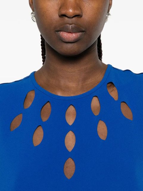 PINKO cut-out mini dress - Blue