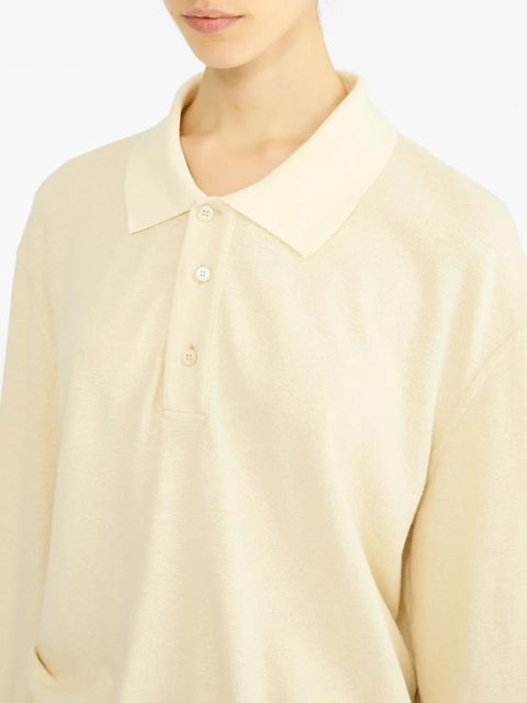 Maison Margiela long-sleeved midi dress - White