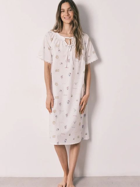 women'secret koszula nocna damska bawełniana - zdjęcie produktu nr 2