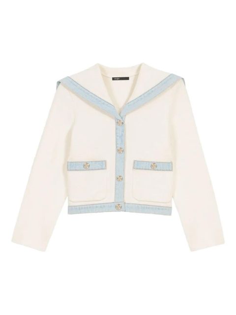 Maje sailor-collar jacket - Neutrals - zdjęcie produktu nr 1
