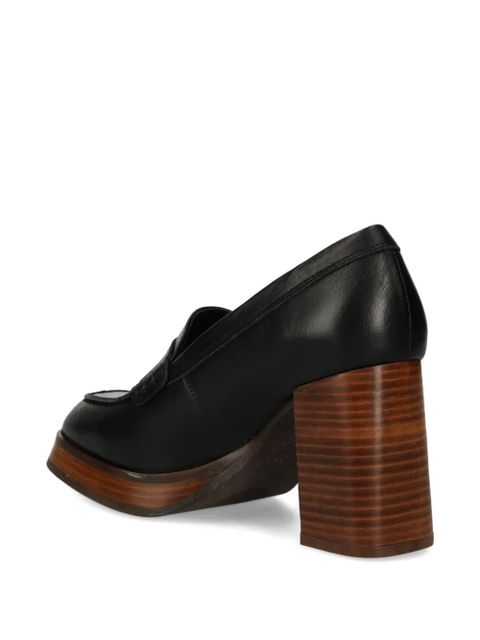 ALOHAS 90mm block-heel penny-strap pumps - Black - zdjęcie produktu nr 2