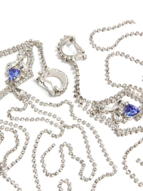Valentino Garavani Rêve Radieux clip-on earrings - Silver