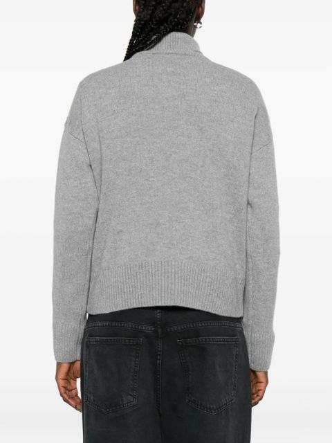 AMI Paris turtleneck sweater - Grey