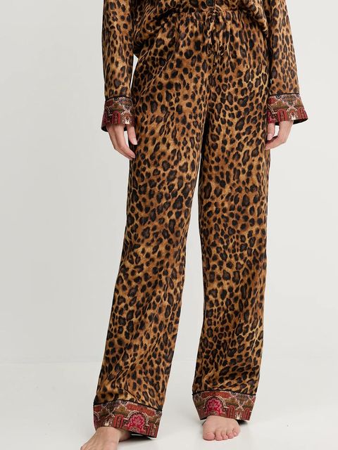 Lauren Ralph Lauren piżama damska kolor brązowy ILN92460